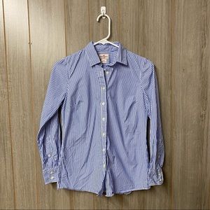 Haberdashery J. Crew Pin Striped Button Down Shirt